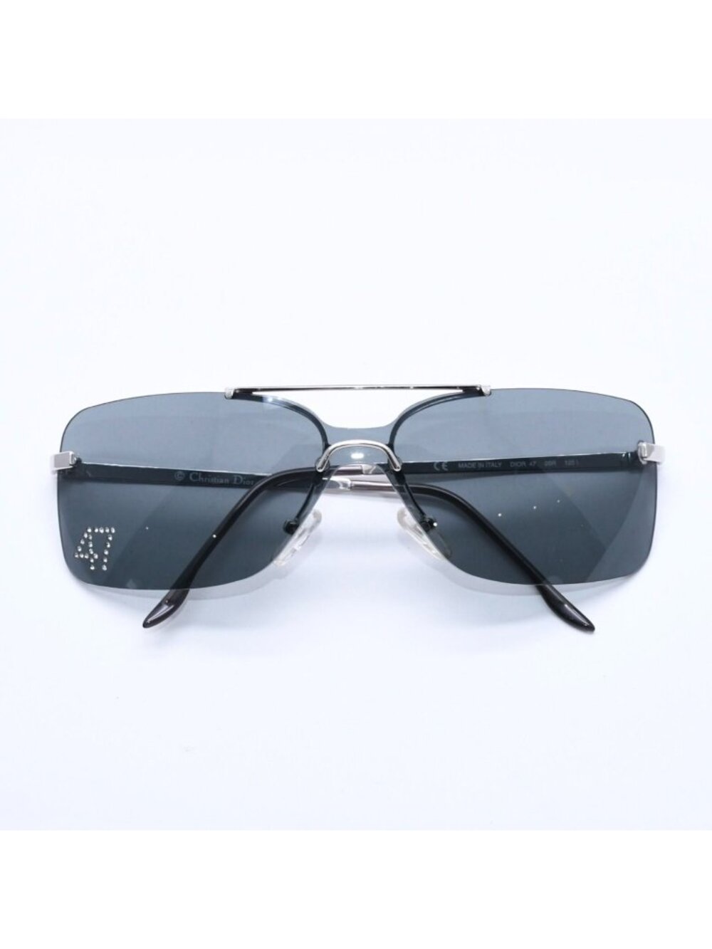Dior 47 Sunglasses Eyewear Rhinestone Acetate